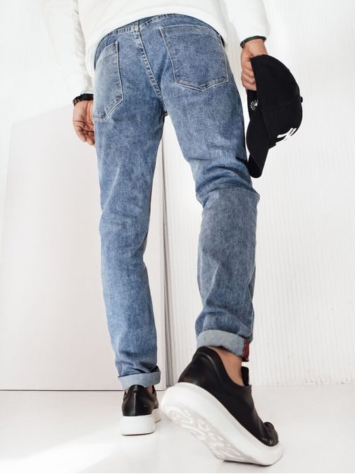 Modne modre moške kavbojke