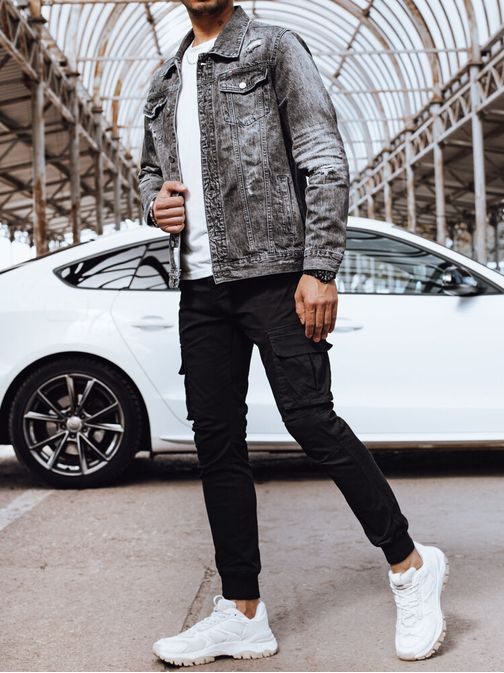 Moderna siva denim jakna