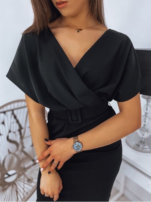 Črna obleka Charisma elegantnega izgleda