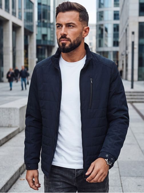 Prehodna mornarska jakna brez kapuce in žepa