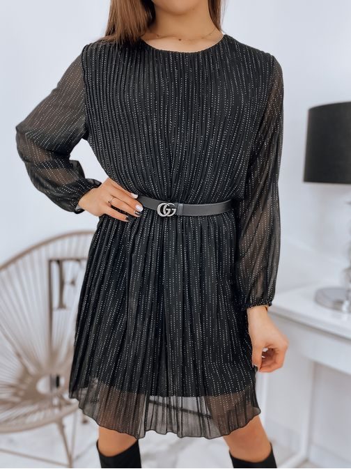 Črna elegantna obleka Marina