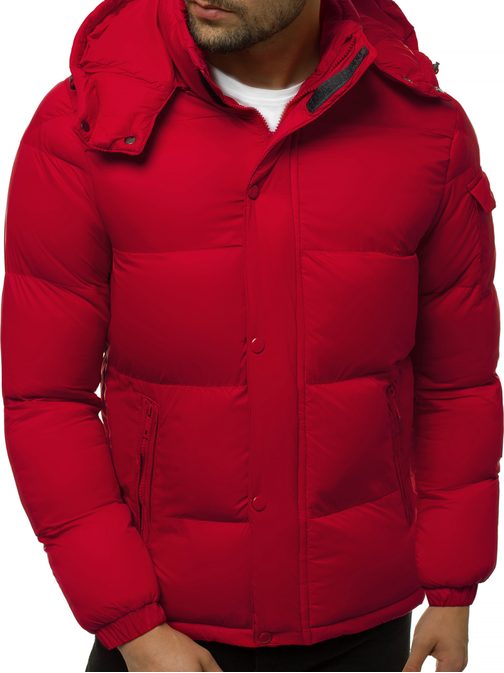 Zimska jakna v bordo barvi JB/JP1161/4