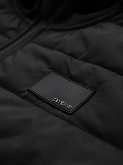 Moderna črna moška prehodna jakna V5 JANP-160