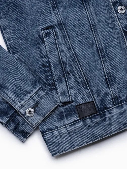 Modna temna jeans jakna C441