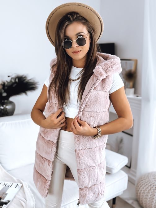 Originalen ženski rožnat brezrokavnik Ashton