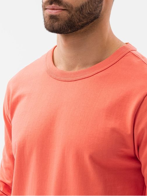 Udoben pulover v coral barvi B1153