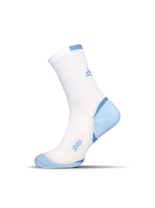 Bombažne moške nogavice v belo-modri barvi Clima Plus