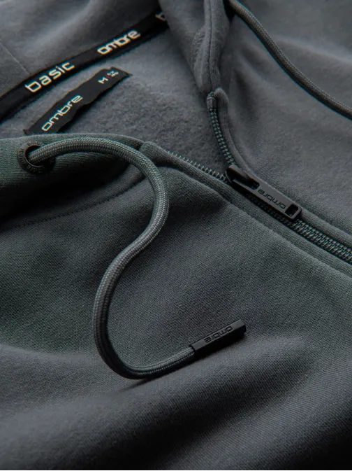 Bombažna majica za moške - graphite v11 om-ssbz-0160