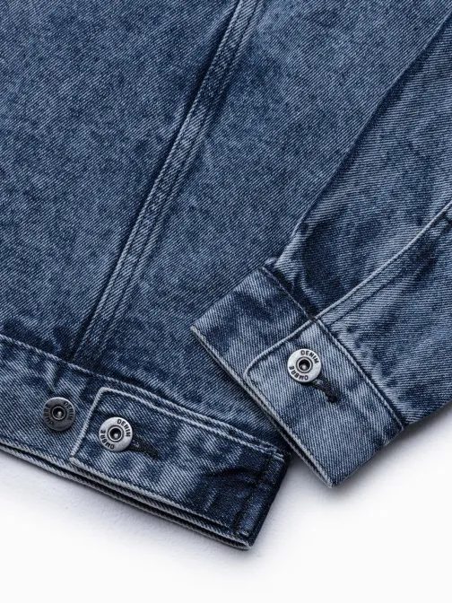 Modna temna jeans jakna C441