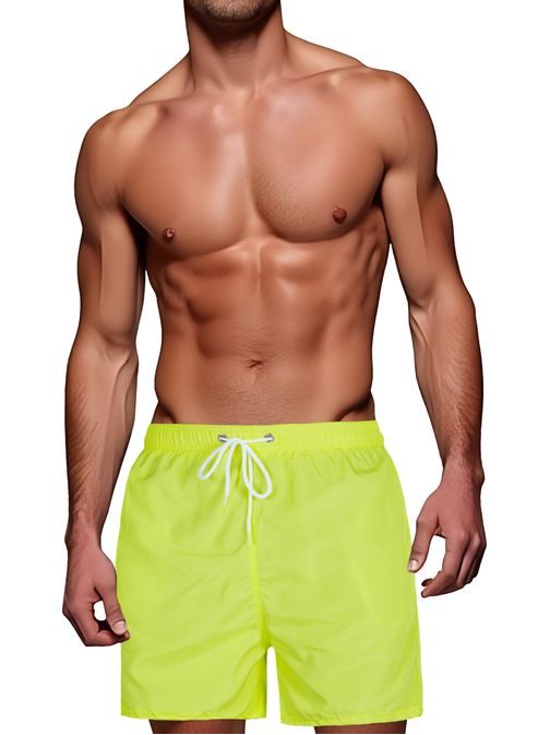 Osnovne rumene moške kopalke