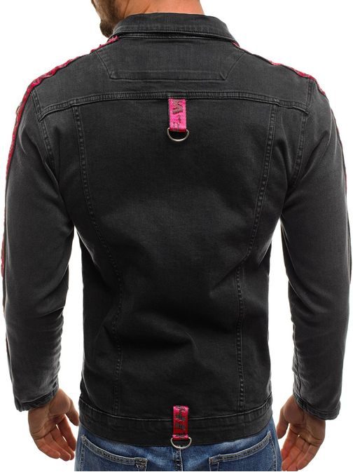 Moška jeans jakna v črni barvi OT/2025