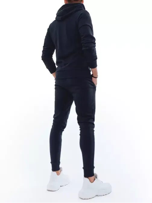 Udobna temno nebeško modra dvodelna trenirka