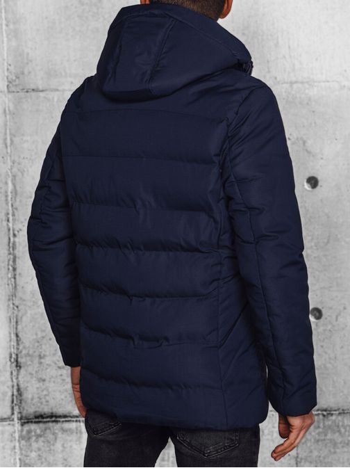 Originalna granat moška jakna s kapuco