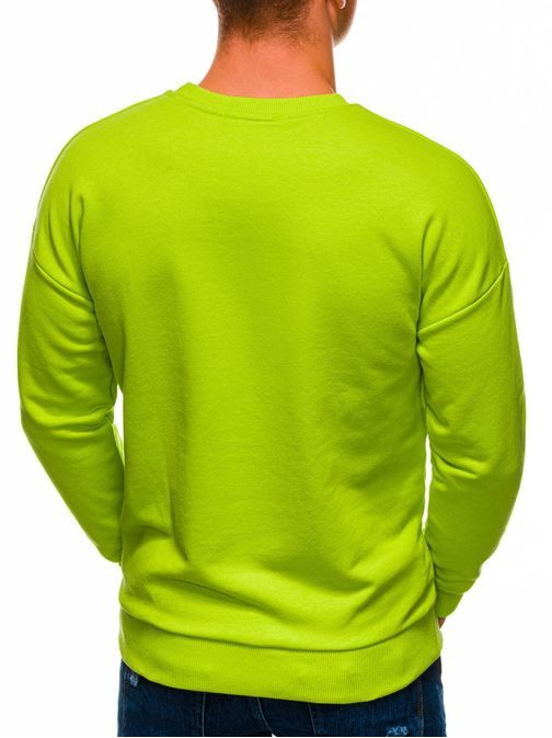 Pulover brez kapuce v zeleni barvi B1229