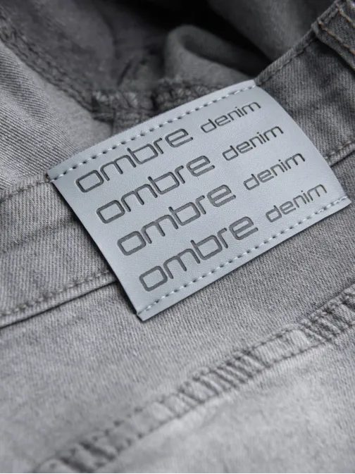 Osnovne sive jeans kratke hlače  V2 SRDS-0145