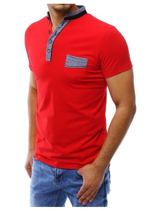 Originalna polo majica v rdeči barvi