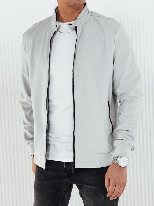 Odlična siva softshell jakna brez kapuce