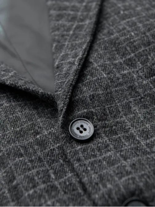 Eleganten črn unikaten brezrokavnik V3 BLZV-0110