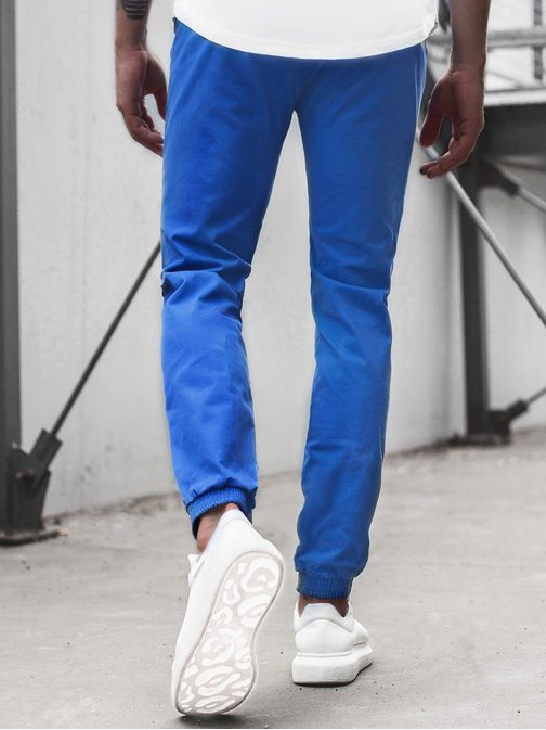 Čudovite jogger hlače v kobalt barvi JB/JP1145/6