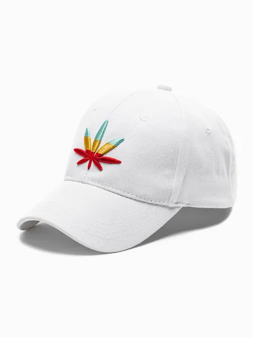 Originalna kapa s šiltom v beli barvi H120