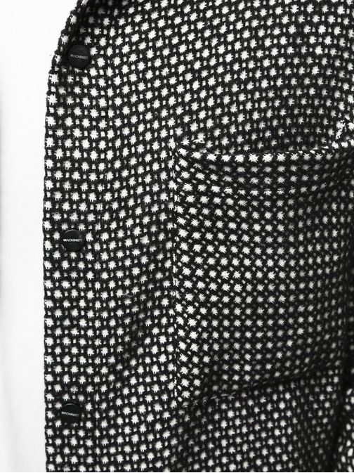 Stilska oversize črno-bela srajca MACH/G807Z