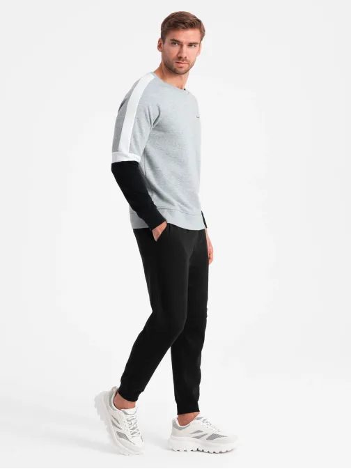 Originalen siv pulover V1 SSNZ-22FW-003