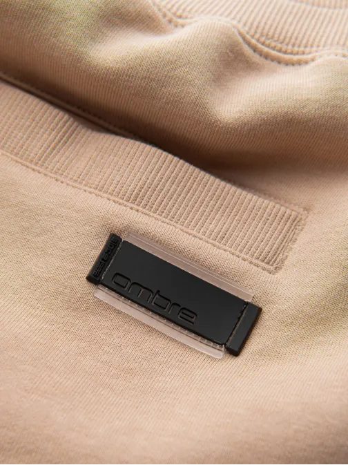 Bež enobarvne kratke hlače V6 SRBS-0149