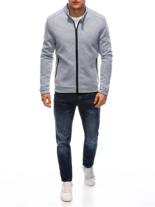 Zanimiva siva melirana jopa V7 JANP-0100