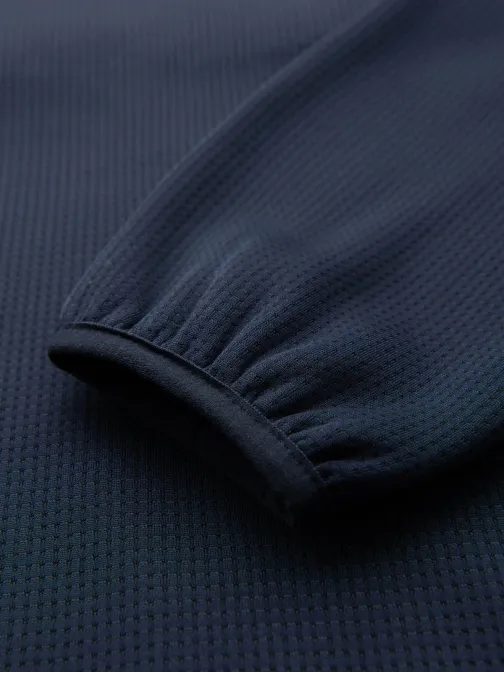 Moderná tmavo-modrá pánska prechodná bunda V4 JANP-160