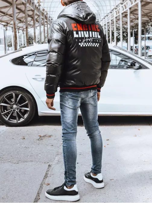 Obojstranska siva zimska bunda