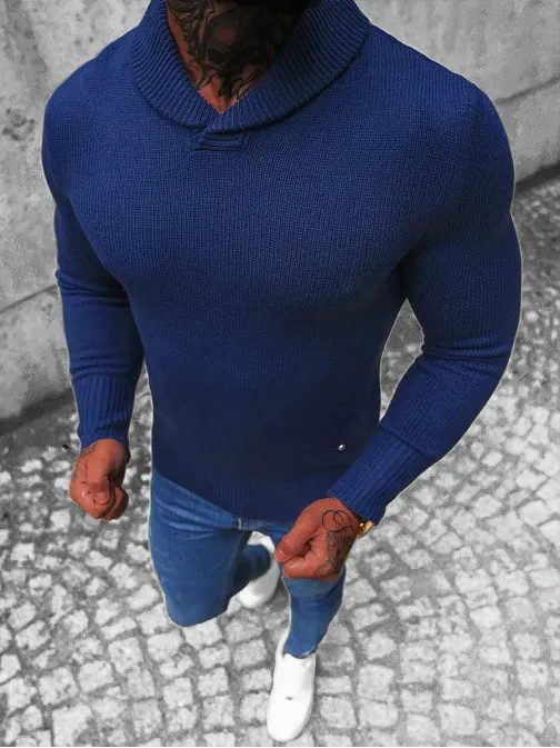 Zanimiv pulover v granatni barvi NB/MM6018/6