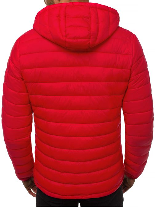 Rdeča jakna zanimivega dizajna JS/LY1011