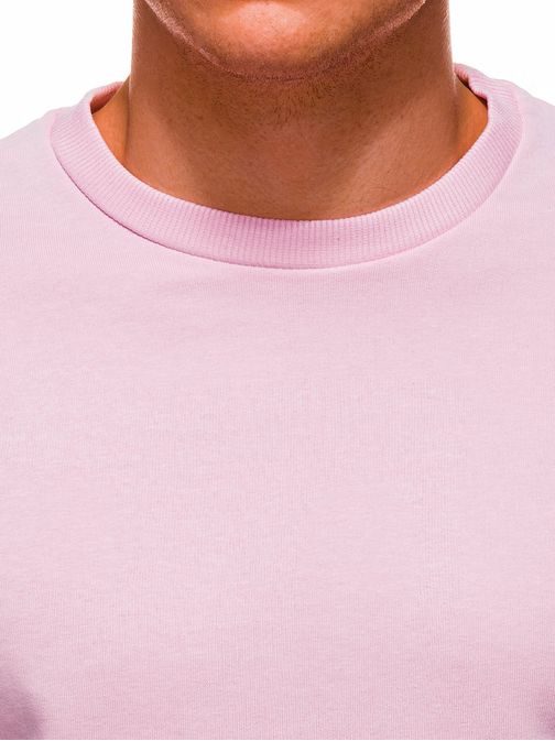 Pulover brez kapuce v rožnati barvi B1229