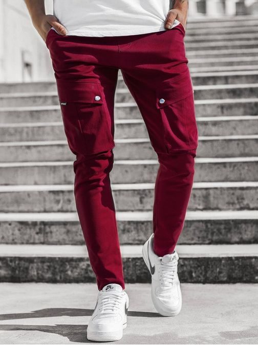 UDOBNE BORDO JOGGER HLAČE A/1003