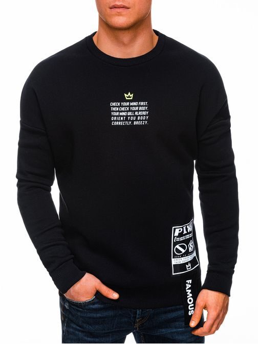 Originalen črn pulover B1326