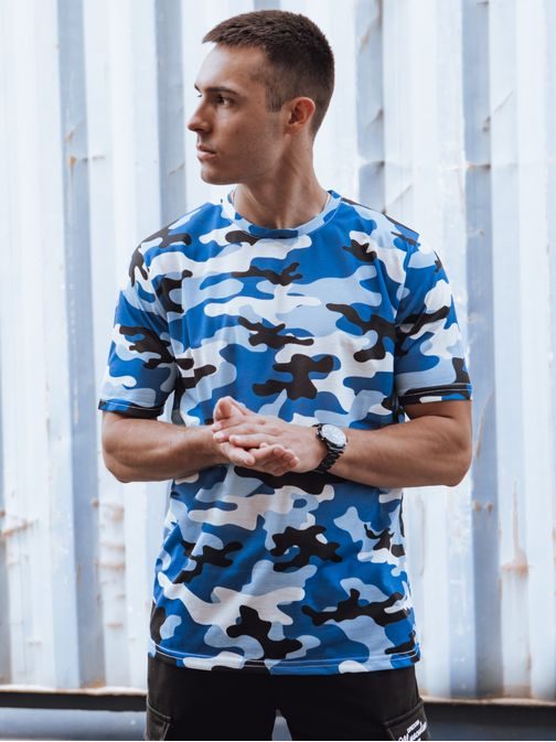 Army majica v indigo barvi