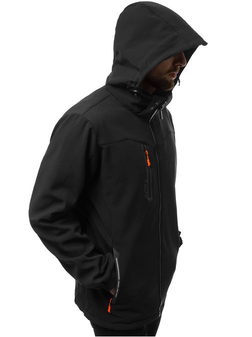 Softshell jakna črno-oranžna GE/12268