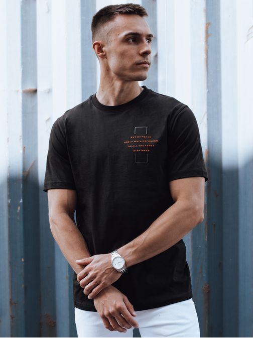 Atraktivna moška črna majica