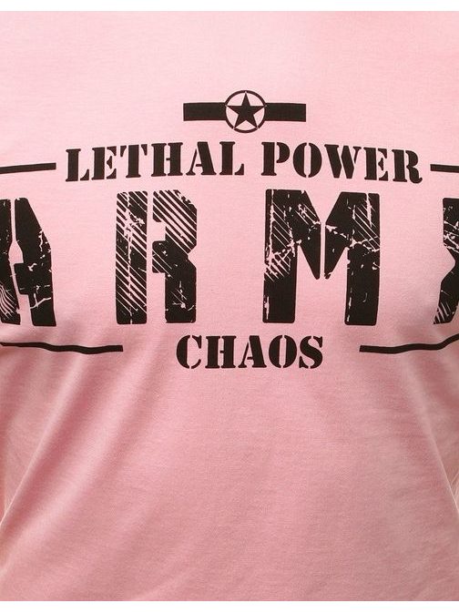 Popolna rožnata majica ARMY