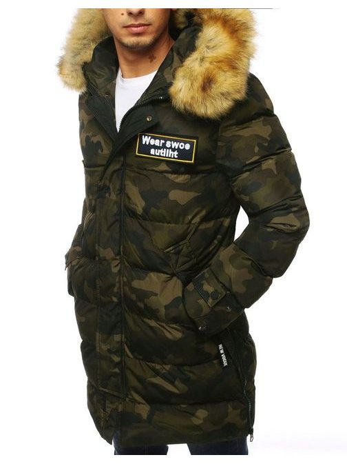 Army zimska originalna jakna z našitki