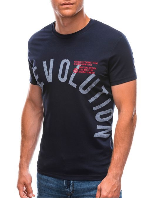 Granatna majica iz bombaža Revolution S1718