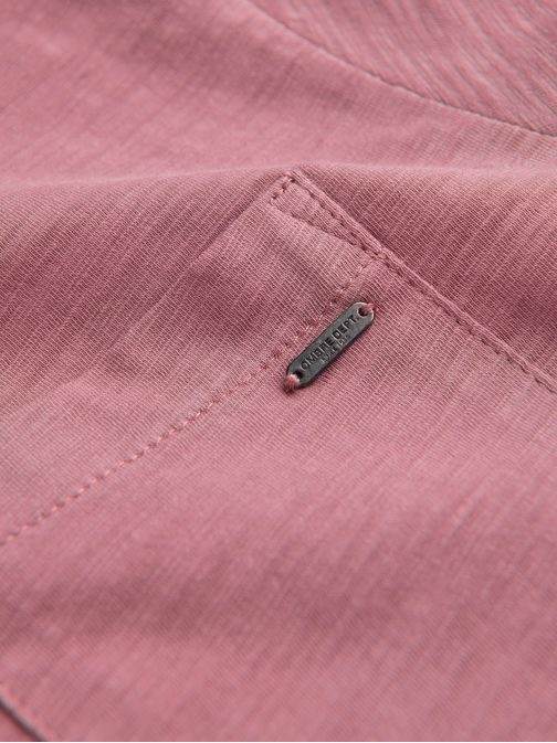 Modna rožnata polo majica V4 S1744