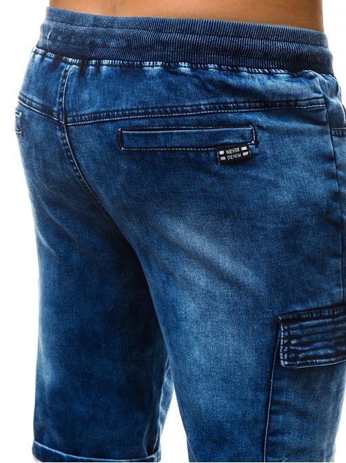 ZANIMIVE MODRE JEANS KRATKE HLAČE OZONEE RF/HY330/3