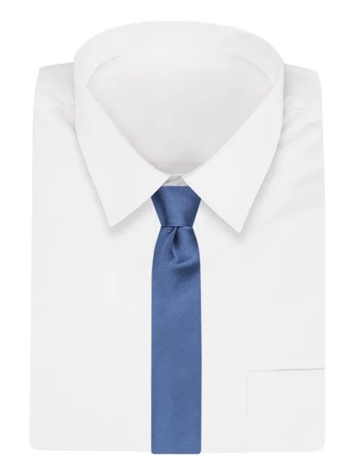 Nežna modra kravata Angelo di Monti
