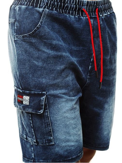 Moške jeans modre kratke hlače JS/KK1078Z