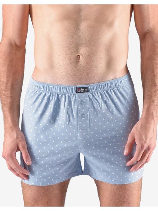 Svetlo modre moške kratke hlače na pike