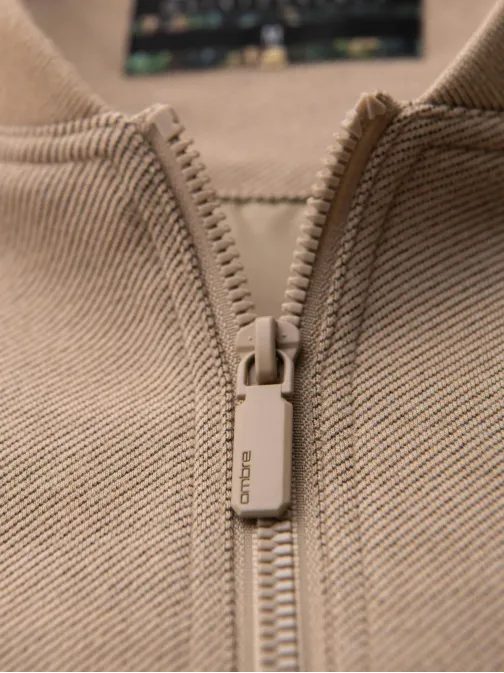 Bež bomber jakna za moške V2 OM-JANP-0159