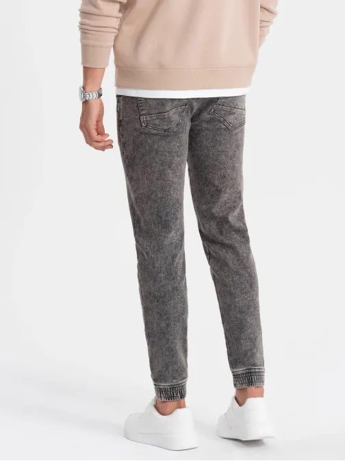 Moške sive džins hlače V3 PADJ-0133