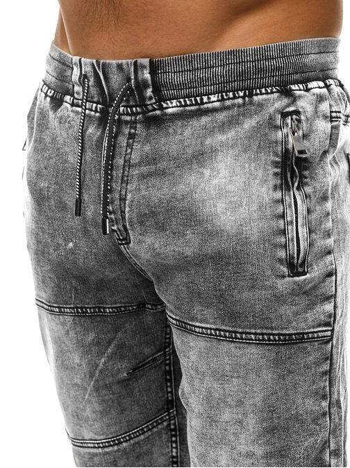 Grafit jeans kratke hlače OZONEE RF/HY337