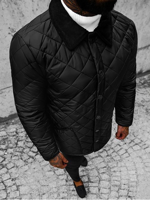 Stilska črna prehodna jakna O/5619Z